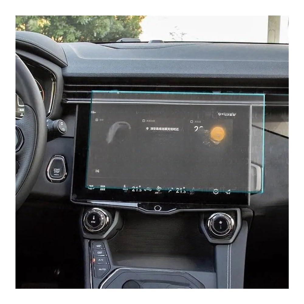 Displayschutzfolie Auto Navi Folie Displayschutzfolie Aus Gehärtetem Glas, Armaturenbrett Für lynk&co 01 2021, Auto-Infotainment-Bildschirm, GPS-Navigation von SXNUCD