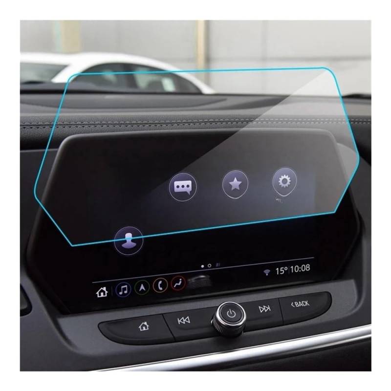 Displayschutzfolie Auto Navi Folie Displayschutzfolie Aus Gehärtetem Glas Für Blazer 2019–2021, Auto-GPS-Infotainment-Navigation, Schutzfolie von SXNUCD