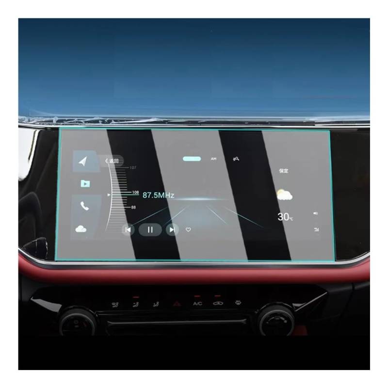 Displayschutzfolie Auto Navi Folie Displayschutzfolie Aus Gehärtetem Glas Für Chery Für Arrizo 6 Pro 2021, Auto-GPS-Navigation, Armaturenbrett-Zubehör von SXNUCD