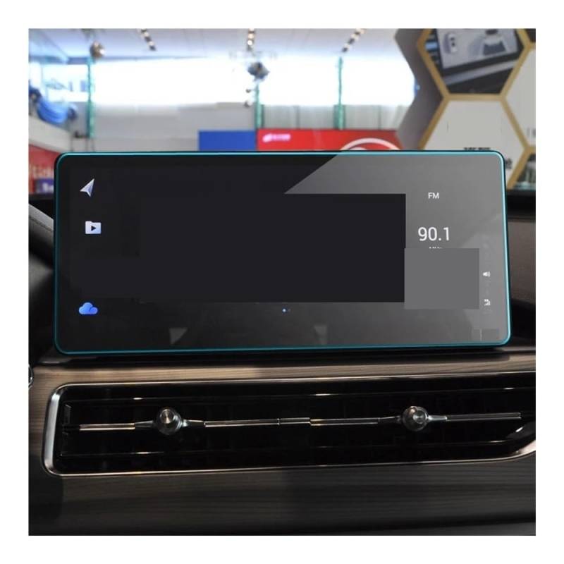 Displayschutzfolie Auto Navi Folie Displayschutzfolie Aus Gehärtetem Glas Für Chery Für Tiggo 8 Pro 12,3 Zoll, Auto-Digital-Cockpit-Zentralsteuerungsfolie von SXNUCD