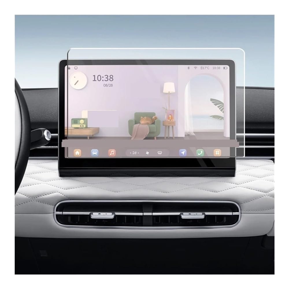 Displayschutzfolie Auto Navi Folie Displayschutzfolie Aus Gehärtetem Glas Für Dongfeng Für Box 2024 12,8 Zoll Auto-GPS-Navigationsfolie Anti-Kratz-Film von SXNUCD