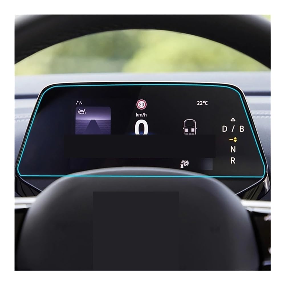 Displayschutzfolie Auto Navi Folie Displayschutzfolie Aus Gehärtetem Glas Für ID.4 2024 5,3 Zoll Auto-Instrumenten-Armaturenbrett von SXNUCD