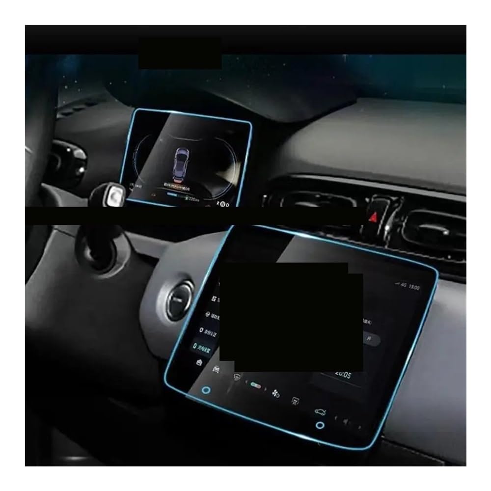 Displayschutzfolie Auto Navi Folie Displayschutzfolie Aus Gehärtetem Glas Für Leapmotor T03 2022 2023 GPS-Navigationsinstrument Innenzubehör von SXNUCD