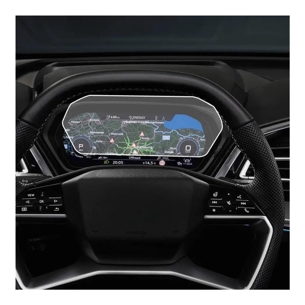 Displayschutzfolie Auto Navi Folie Displayschutzfolie Aus Gehärtetem Glas Für Q4 Für E-tron 2022, Auto-GPS-Navigations-Displayschutz, Auto-Innenraum von SXNUCD