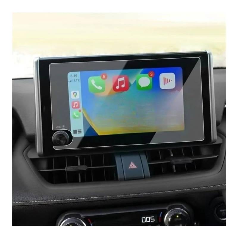 Displayschutzfolie Auto Navi Folie Displayschutzfolie Aus Gehärtetem Glas Für RAV4 2023 2024 8 Zoll Auto-GPS-Navigation ToushScreen Anti-Kratz-Folie von SXNUCD