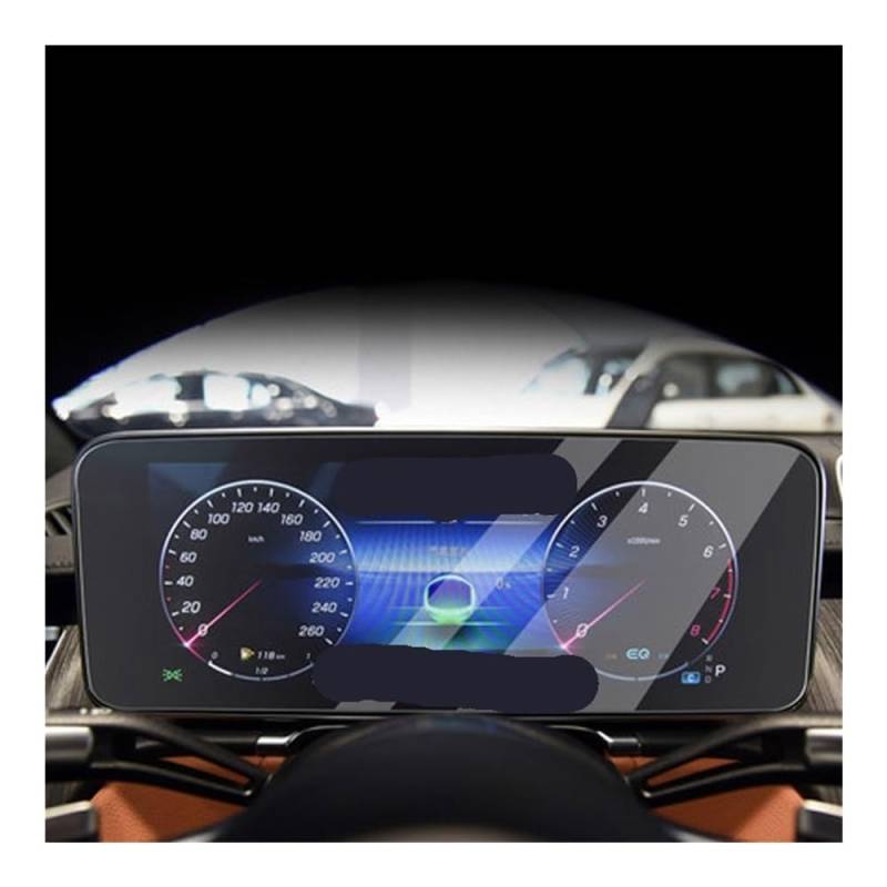 Displayschutzfolie Auto Navi Folie Displayschutzfolie Aus Gehärtetem Glas Für S-Klasse W223 2021 12,8 Zoll Autonavigation, Schützendes Gehärtetes Glas von SXNUCD