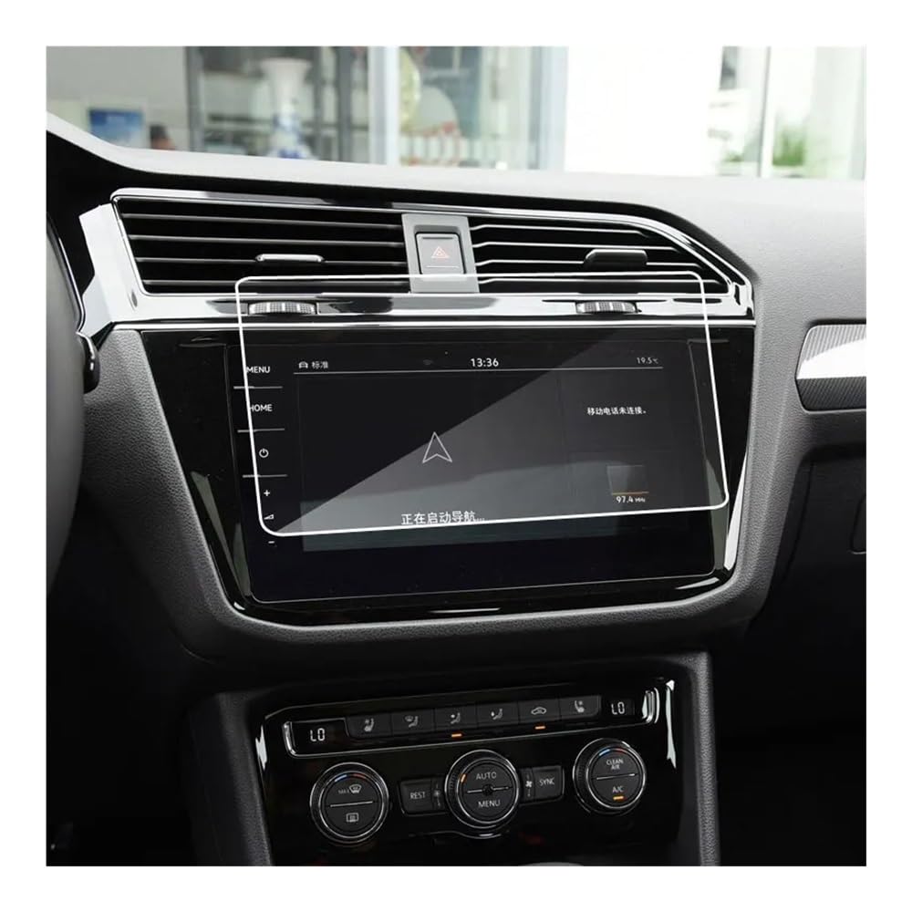 Displayschutzfolie Auto Navi Folie Displayschutzfolie Aus Gehärtetem Glas Für Tiguan Für Tiguan II GTE 9,2 Zoll Auto-Navigationsbildschirm von SXNUCD