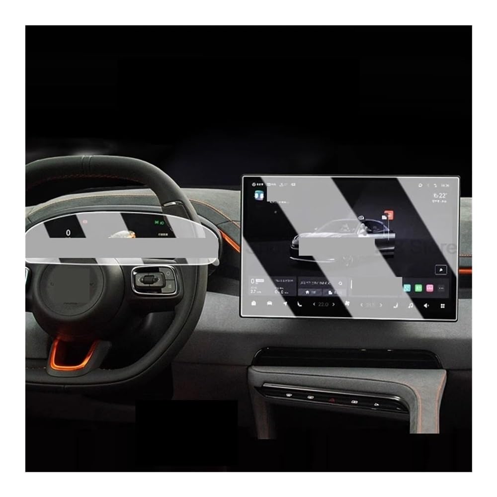 Displayschutzfolie Auto Navi Folie Displayschutzfolie Aus Gehärtetem Glas Für Zeekr 001 007 2024 2025, Auto-GPS-Navigation, Kratzfestes Zubehör von SXNUCD