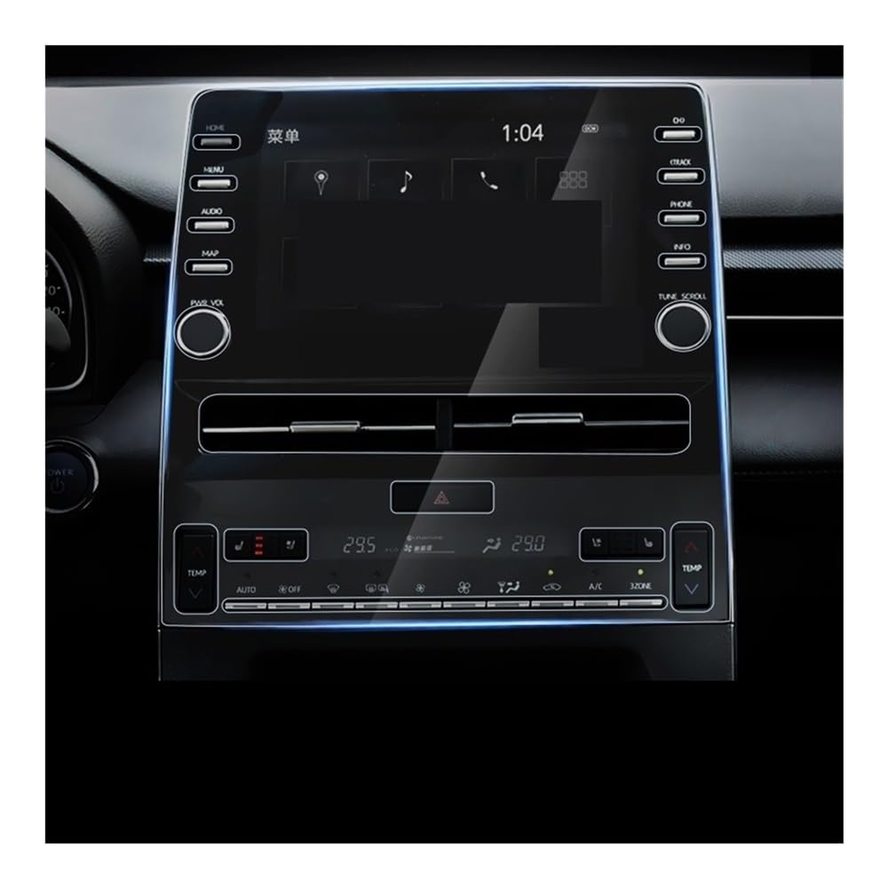 Displayschutzfolie Auto Navi Folie Für Avalon 2019 2020 TPU Navigation Film Control Screen Film Kratzschutz Film Auto Zubehör von SXNUCD