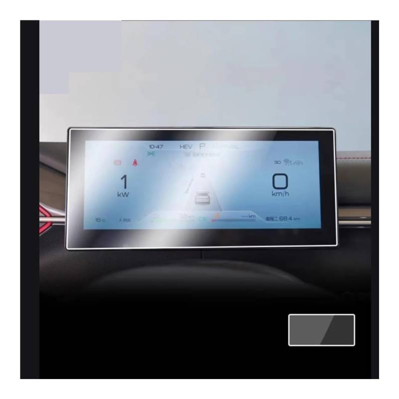 Displayschutzfolie Auto Navi Folie Für BYD Für König Für Chazor 2022-2024 Auto 15,6 Zoll GPS Navigation Instrument Gehärtetem Glas Bildschirm Film Schutz von SXNUCD