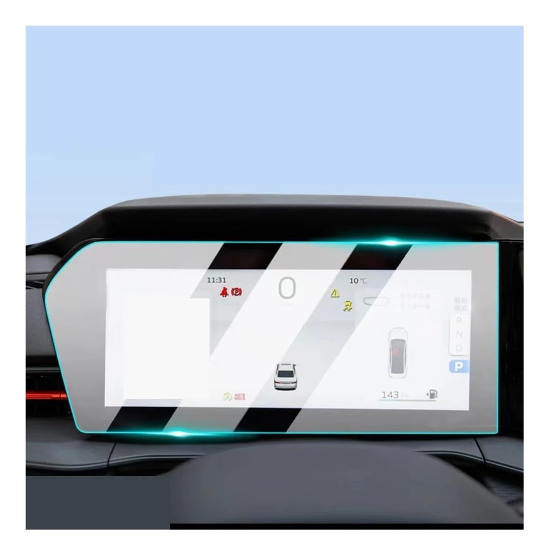 Displayschutzfolie Auto Navi Folie Für Geely Für Coolray 2024 Touchscreen Navigation Schutz Dashboard Zubehör Gehärtetem Glas Film von SXNUCD