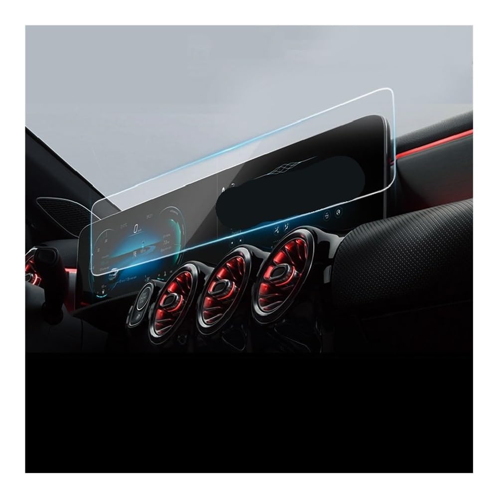 Displayschutzfolie Auto Navi Folie Für Klasse-E W213 2016-2023 Digital Screen Schutzfolie Navigation Display Abdeckung Auto Innen Zubehör von SXNUCD