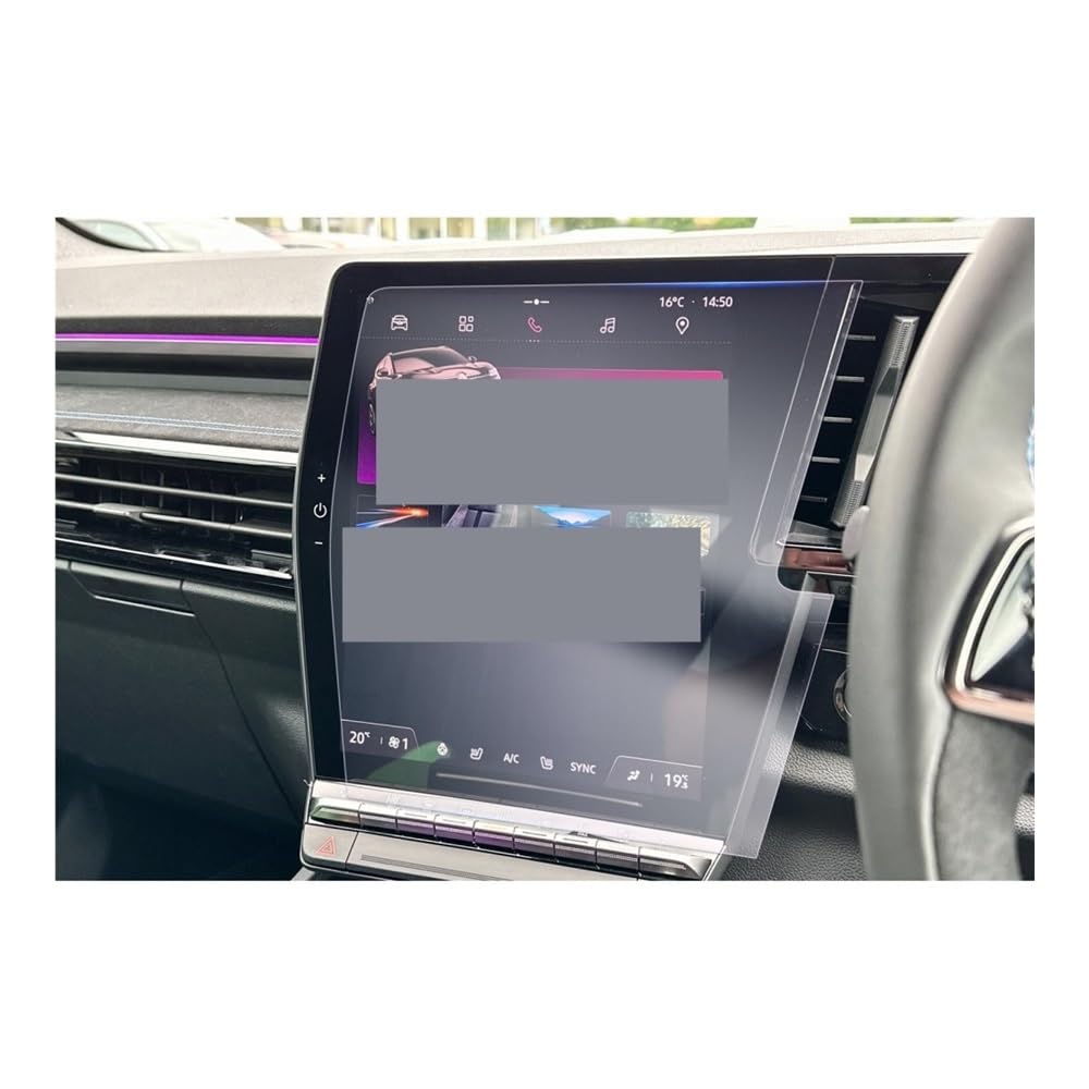 Displayschutzfolie Auto Navi Folie Für Megane E-tech Für Austral 2023 Auto Navigation Instrument Screen Protector Auto Innen Zubehör von SXNUCD