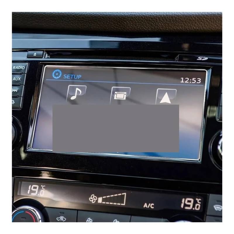 Displayschutzfolie Auto Navi Folie Für Qashqai J11 Für X-Trail T32 2015-2018 Auto GPS Navigation Schutz Gehärtetem Glas Display-schutzfolie von SXNUCD