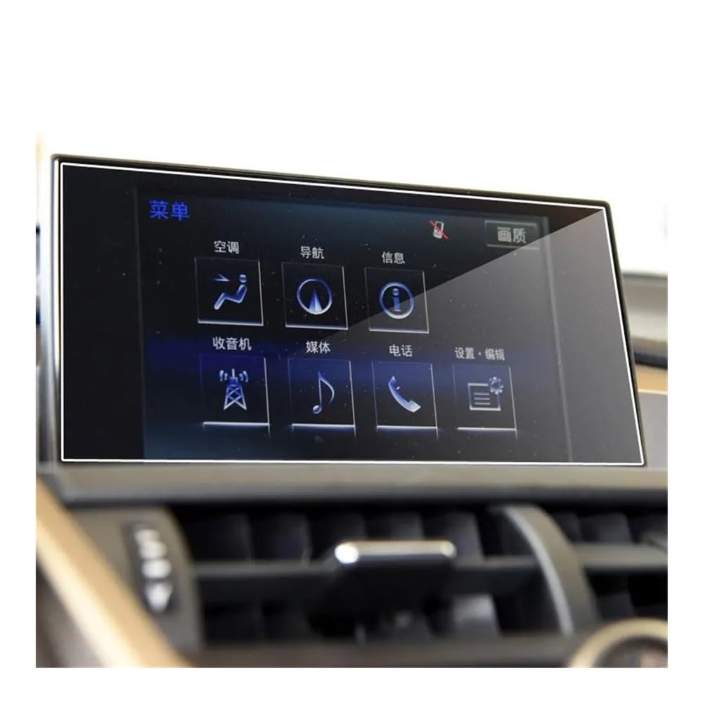 Displayschutzfolie Auto Navi Folie Gehärtetem Glas Film Für Lexus Für NX200 NX300 H NX200T Auto Navigation Screen Protector Touchscreen Zubehör von SXNUCD