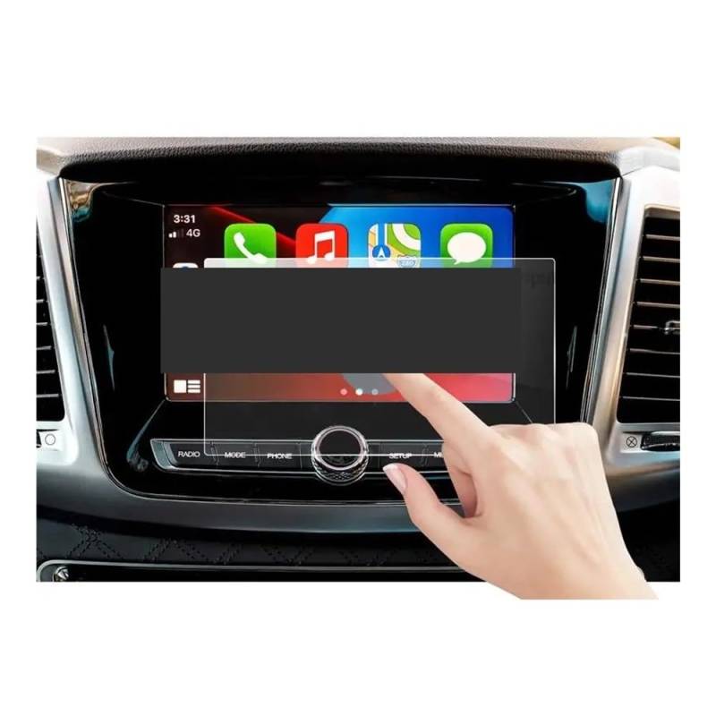 Displayschutzfolie Auto Navi Folie Gehärtetem Glas Film Für SsangYong Für Musso 2019-2022 8 Zoll Auto Navigation Touch Screen Protector Auto Innen von SXNUCD