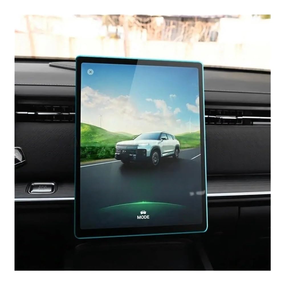 Displayschutzfolie Auto Navi Folie Gehärtetem Glas Für Chery Für Jaecoo J7 7 2023 Auto Infotainment GPS Navigation Display Screen Protector Film von SXNUCD