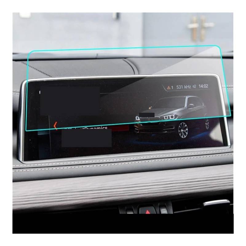 Displayschutzfolie Auto Navi Folie Gehärtetes Glas Touch Screen Protector Für X5 X6 2014-2018 Für F15 F16 Bildschirm Auto Navigation Screen Protector von SXNUCD