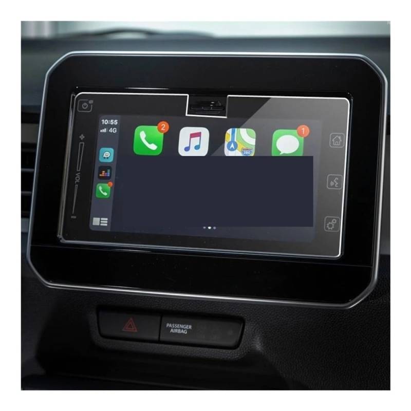 Displayschutzfolie Auto Navi Folie Schutzfolie Aus Gehärtetem Glas Für Ignis 2017 2018 2019 2020 2021 Auto GPS Auto Bildschirm Aufkleber Autozubehör von SXNUCD