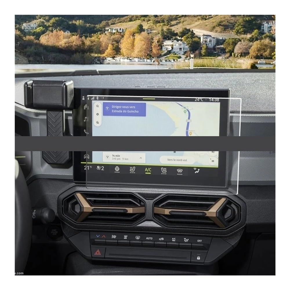 Displayschutzfolie Auto Navi Folie TPU Schutz Film Für Dacia Für Duster Für Frühling 2024 10,1 Zoll Auto GPS Navigation Anti-scratchh Innen Film von SXNUCD