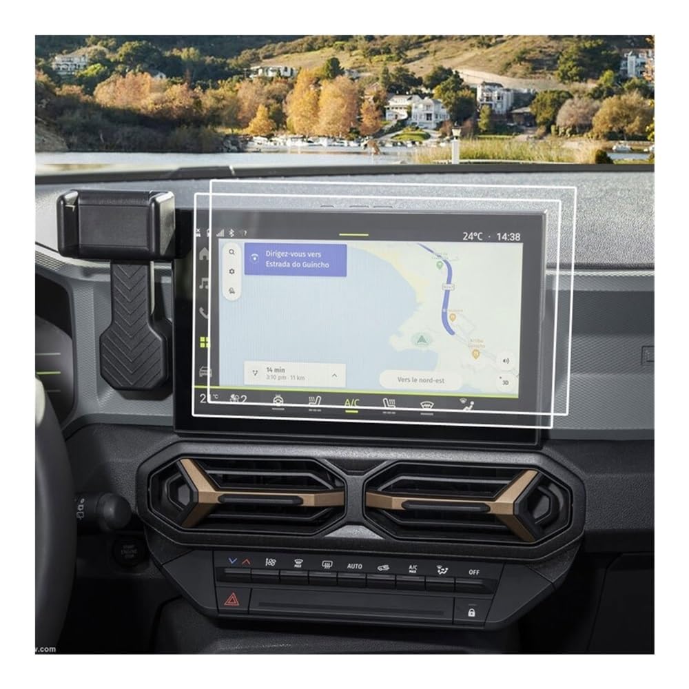 Displayschutzfolie Auto Navi Folie TPU Schutz Film Für Dacia Für Duster Für Frühling 2024 10,1 Zoll Auto GPS Navigation Anti-scratchh Innen Film von SXNUCD