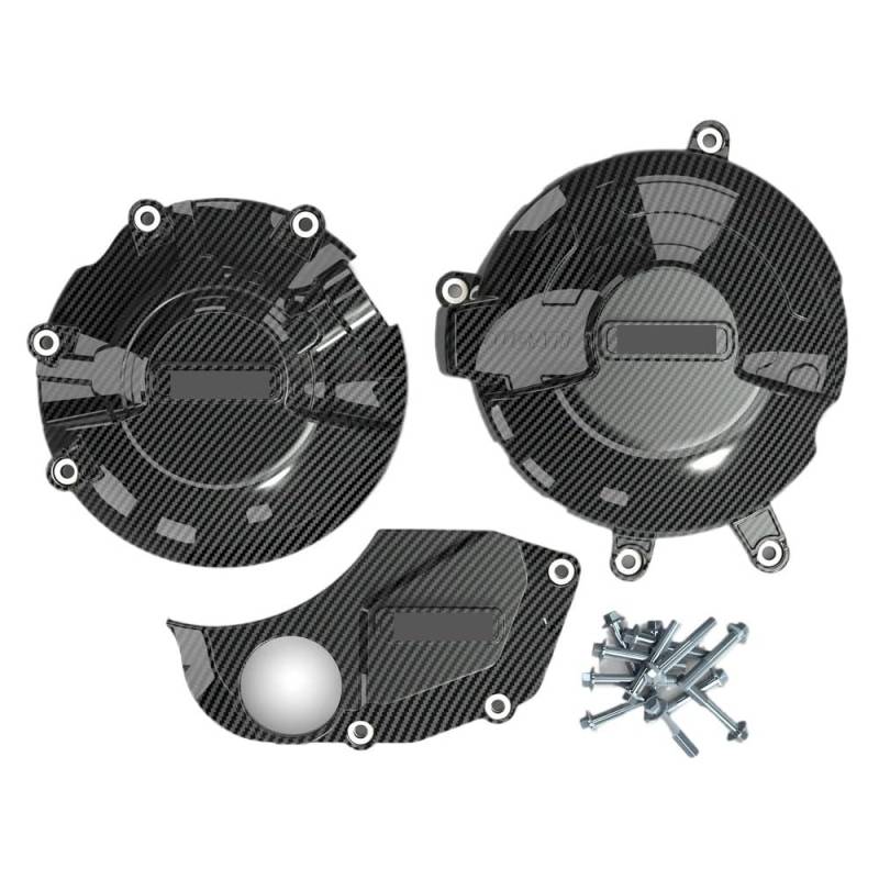 Motorrad Motor Statorabdeckung Motorrad Motor Lichtmaschine Kupplung Schutz Abdeckung Für Du&Cati Für Monster 797 Plus 2017-2021 & Für Monster 659 2018-2021 von SXNUCD