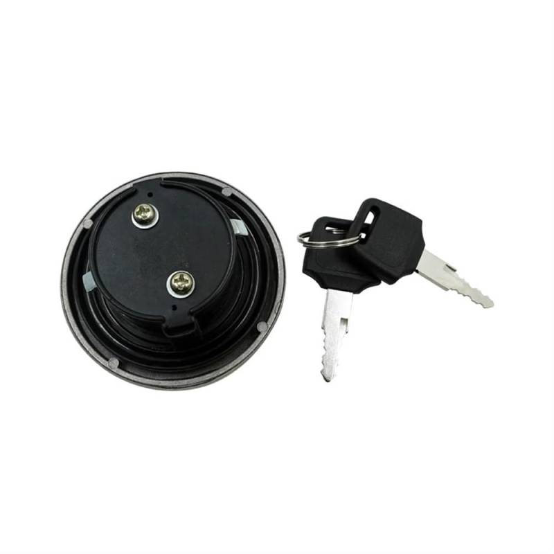 Motorrad-Tankdeckel-Abdeckung Motorrad Kraftstoff Gas Tankdeckel Cover Schloss Mit 2 Schlüssel Für Su&zuki GN250 GN125 GN 125 250 von SXNUCD