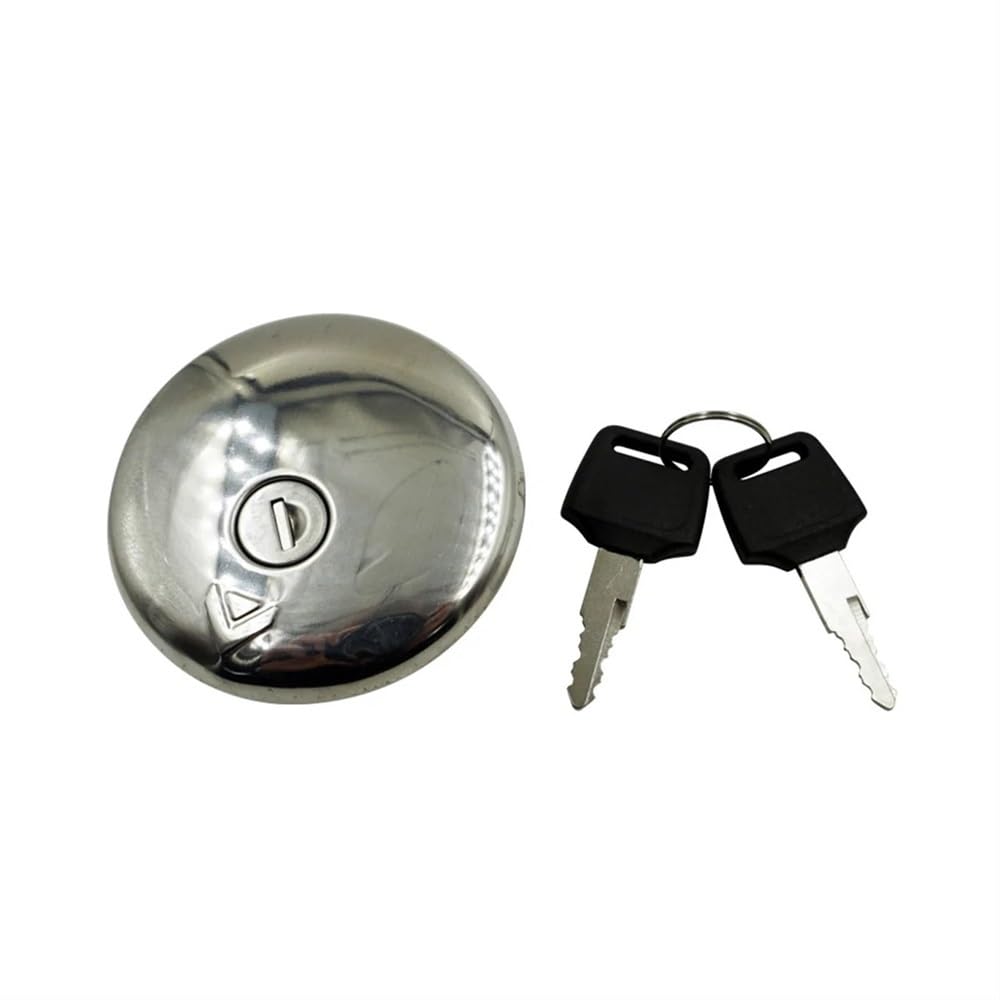 SXNUCD Motorrad-Tankdeckel-Abdeckung Motorrad Kraftstoff Gas Tankdeckel Cover Schloss Mit 2 Schlüssel Für GN250 GN125 GN 125 250 von SXNUCD