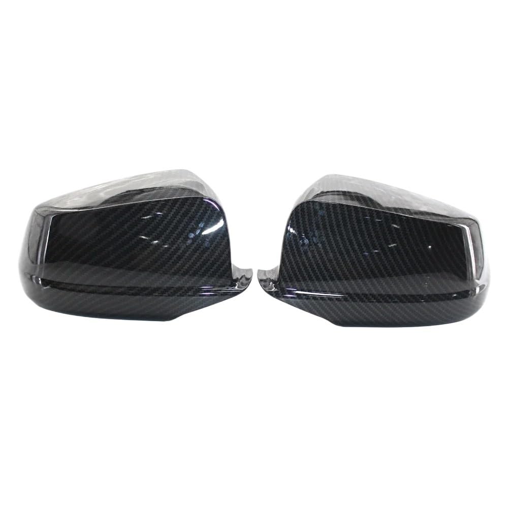 Spiegelkappen 2PCS Gloss Black Car Side Rearview Mirror Shell Covers Cap Für Serie 5 Für F10 F11 2010 2011 2012 2013 von SXNUCD