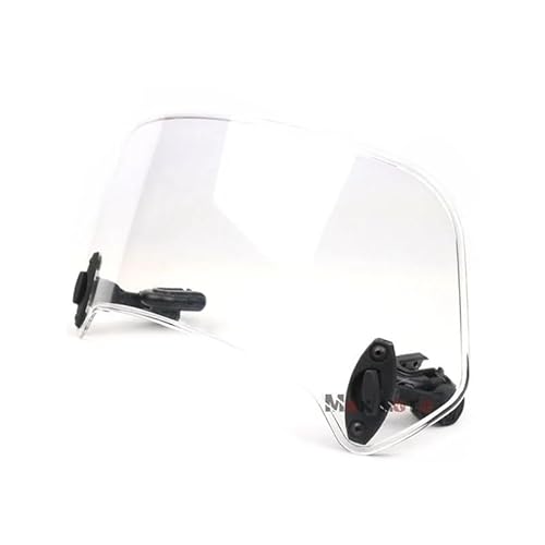 Windschutzscheiben-Deflektor für Motorrad Für Be&Nelli TNT 300 600 TRK502 TRK502X BJ500 BN600 Einstellbare Windschutzscheibe Verlängerung Spoiler Windabweiser Abschließbar Motorrad-Windschutzscheibe von SXNUCD