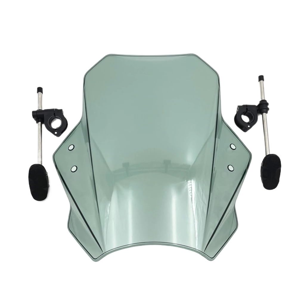 Windschutzscheiben-Deflektor für Motorrad Für VT750S VT 750S VT750 S Windschutzscheibe Universal Motorrad Windabweiser Clamp-On Variable ABS Windschutzscheibe Spoiler Motorrad-Windschutzscheibe von SXNUCD