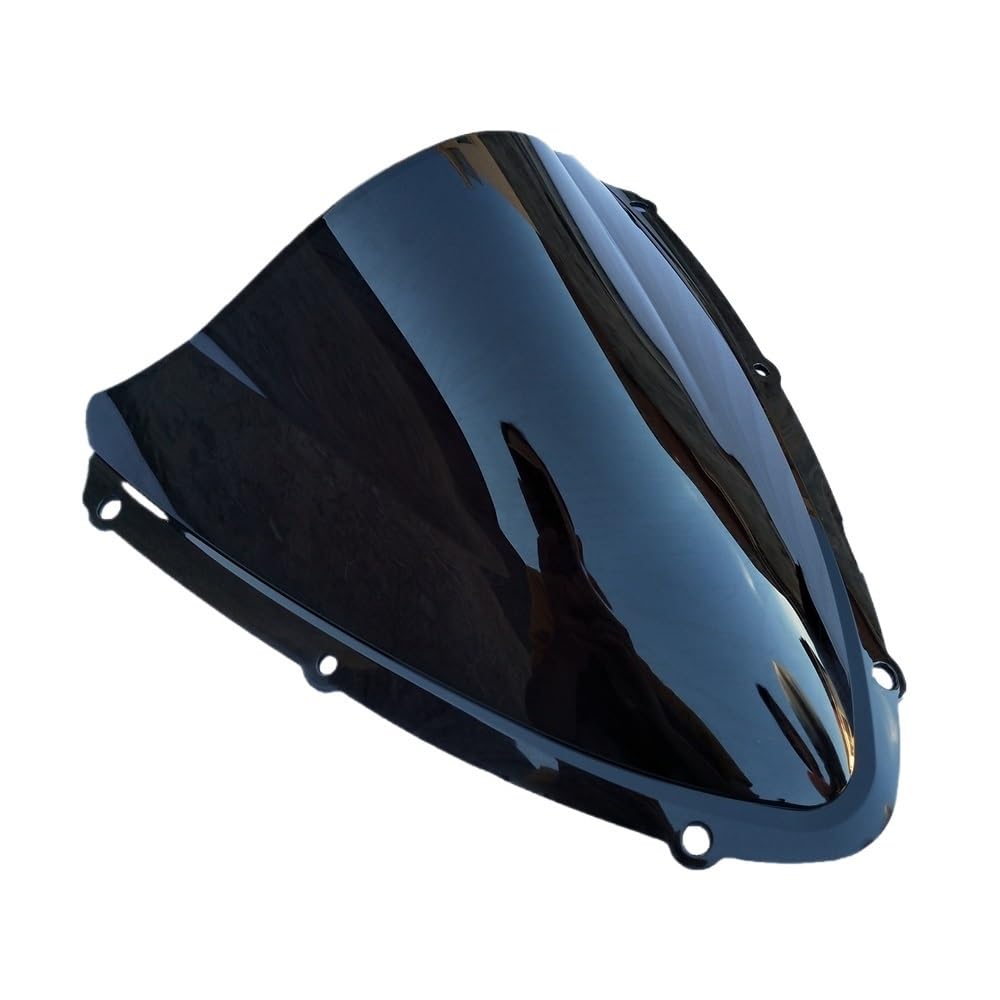 Windschutzscheiben-Deflektor für Motorrad Motorrad Blase Windschutzscheibe Für Su&zuki GSXR600 GSXR750 GSXR 600 750 2008-2009 Windschutzscheibe Schwarz Wind Deflectore Motorrad-Windschutzscheibe von SXNUCD