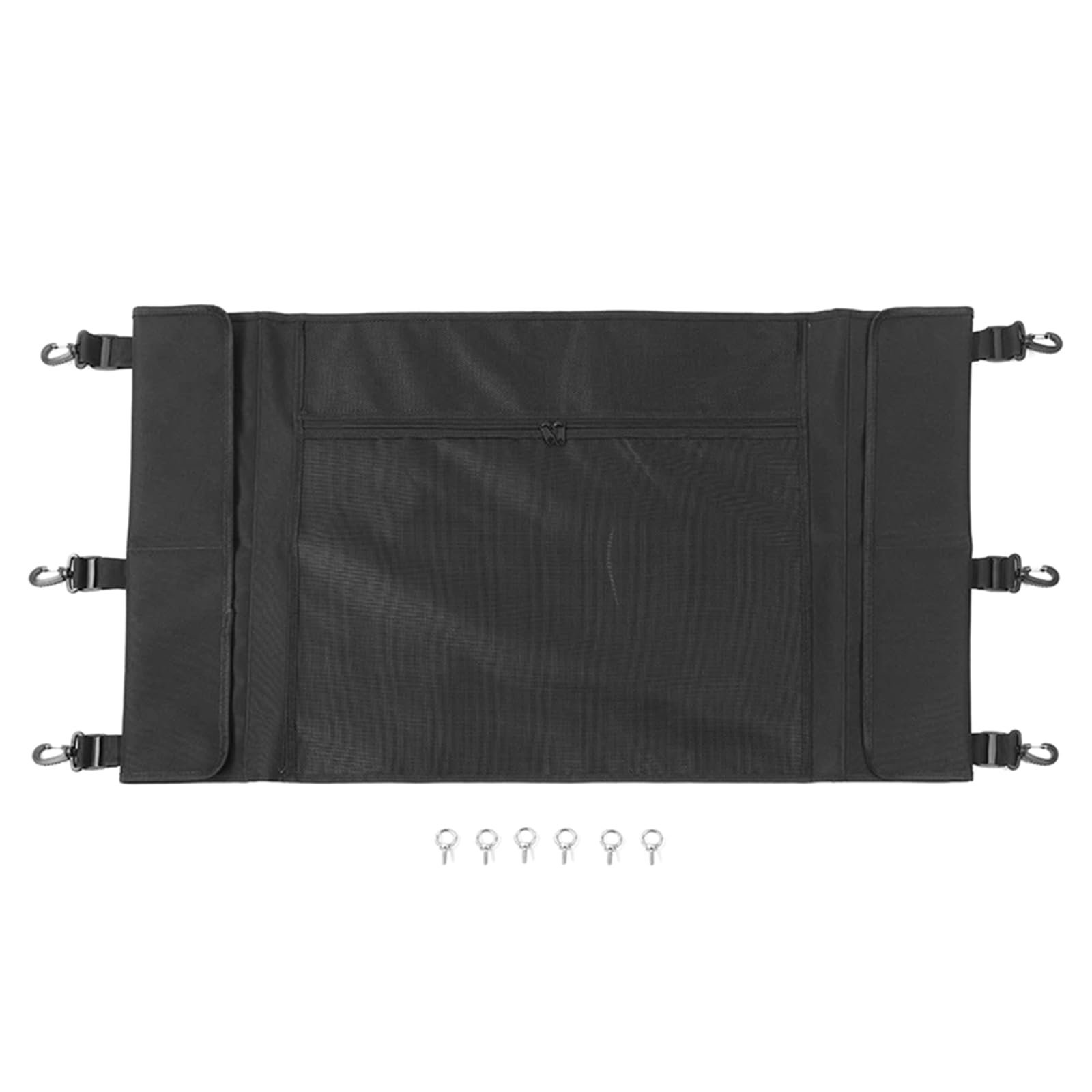 Für Jimny JB64 JB74 Heckkofferraum, Hutablage, Ladung, Schatten, Gepäcknetz, Aufbewahrungstasche, Vorhang mit Organizer-Tasche von SXRQ