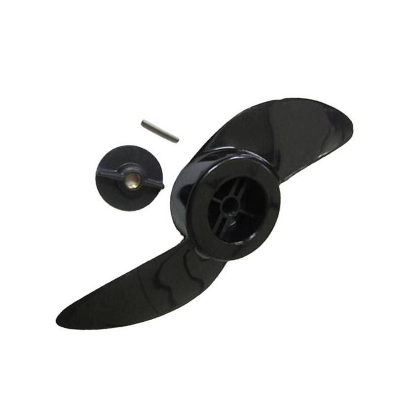 SXRQ Motorpropeller Ersatz-Motorpropeller für Boote und Angeln, 24 cm Durchmesser, Schlepppropeller von SXRQ