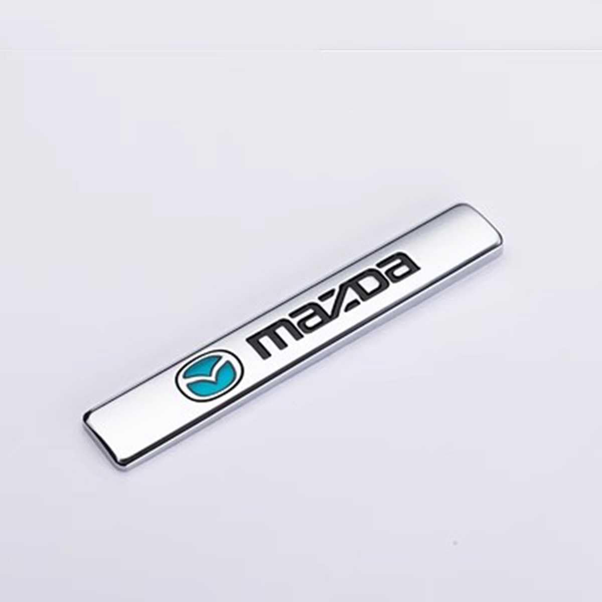2 Stück Autoaufkleber für Mazda 2 3 5 6 Cx7 Cx5 Cx9 Cx-5 Cx3 MX-5 CX30, Auto-Logo-Aufkleber,personalisiertes Sportabzeichen, Auto-Modifikations-Logo-Aufkleber,Karosserie-Abzeichen von SXSTYSXCLGS