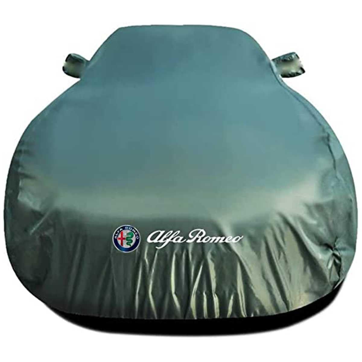 SXSTYSXCLGS Autoabdeckung Wasserdicht und atmungsaktiv, Allwetter Autoabdeckungen für Alfa Romeo Spider/GTV (Type 916) 1994–2006,Vollgarage Autoplane für Regen Sonne Staub Schutz, Green von SXSTYSXCLGS