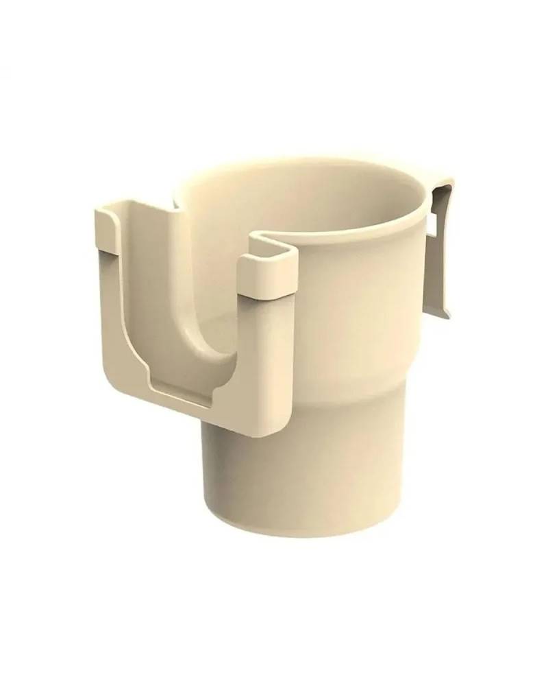 Auto Getränkehalter für Lüftung Auto Wasser Tasse Halter Telefon Ständer Handy Tasten Trinken Kann Wasser Tasse Lagerung Erweiterung Adaptiful Teile Auto Zubehör(Beige) von SXXJVES