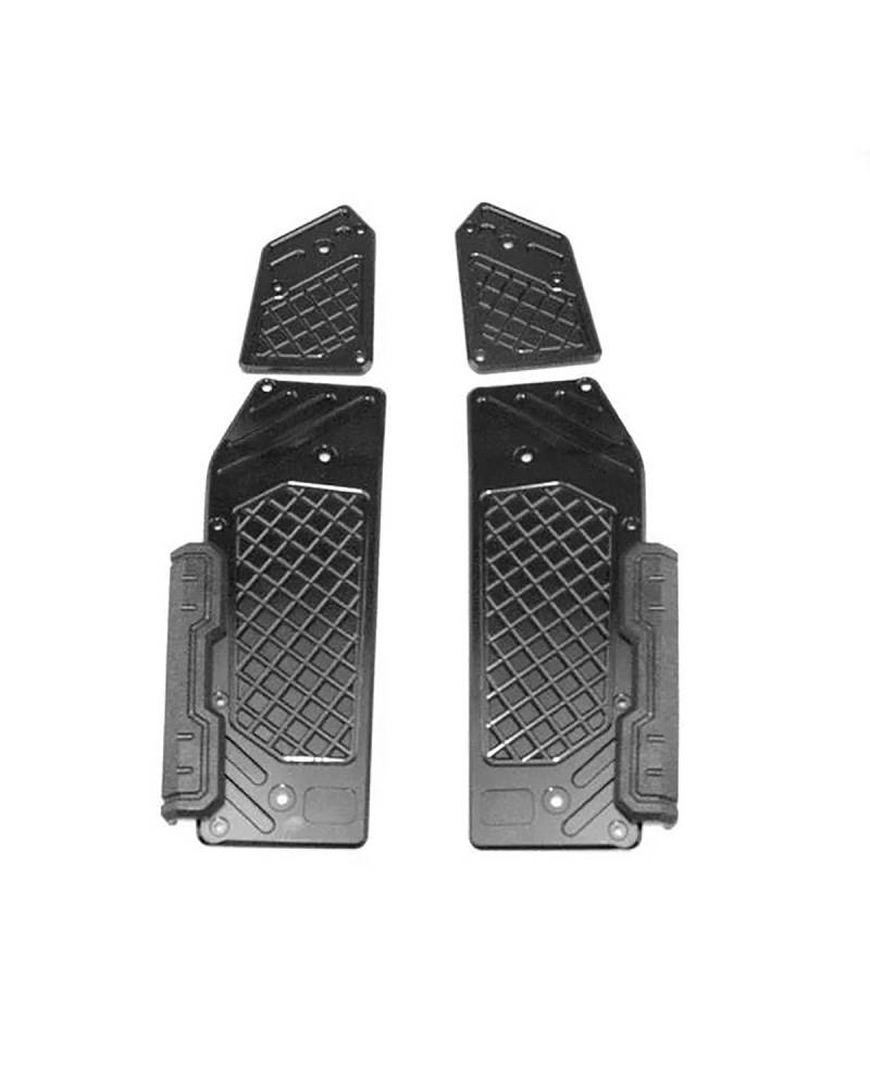 Motorradpedale Für ADV350 ADV250 2022 2023 2024 Motorrad Zubehör Fußstütze Fuß Pads Pedal Platte Neue Motorrad Anti-Slip Fuß Pedal Motorrad-Ruhepedal(Black) von SXXJVES