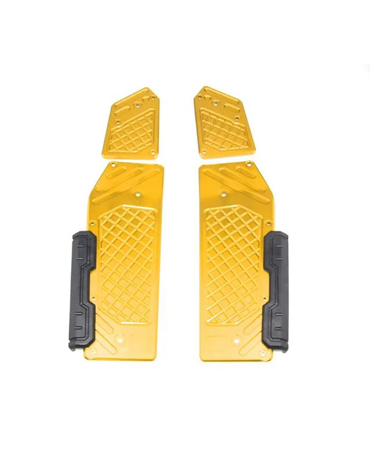 Motorradpedale Für ADV350 ADV250 2022 2023 2024 Motorrad Zubehör Fußstütze Fuß Pads Pedal Platte Neue Motorrad Anti-Slip Fuß Pedal Motorrad-Ruhepedal(Yellow) von SXXJVES