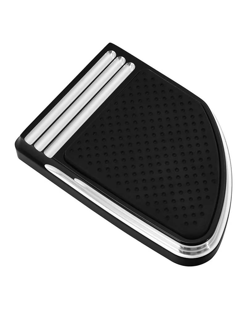 Motorradpedale Für Breakout Sport Glide Fat Bob FXFB FXBR FXBRS FLSB Motorrad Bremspedal Pad Motorrad rutschfeste Fußstützen Motorrad-Ruhepedal(Black) von SXXJVES