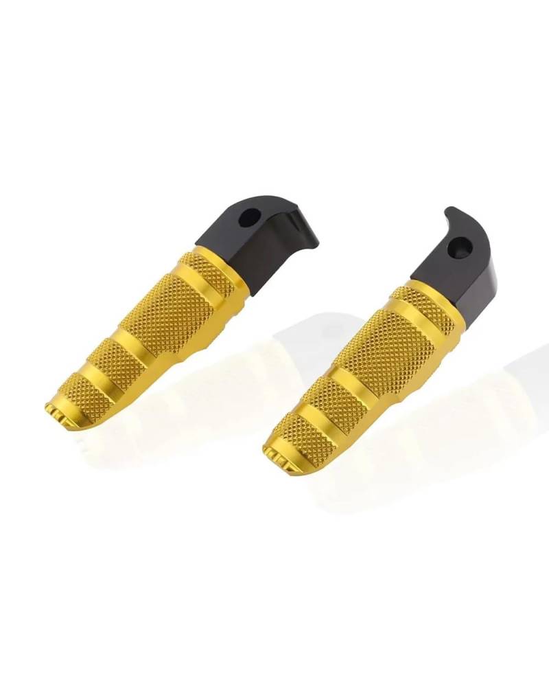 Motorradpedale Für YZF R7 Für MT07 Für MT09 Tracer 9 GT GT FZ07 FZ09 FJ09 21-24 XSR 700 22-24 Hinten Passagiere Fußstützen Fußrasten Pegs Pedale Motorrad-Ruhepedal(A-Yellow) von SXXJVES