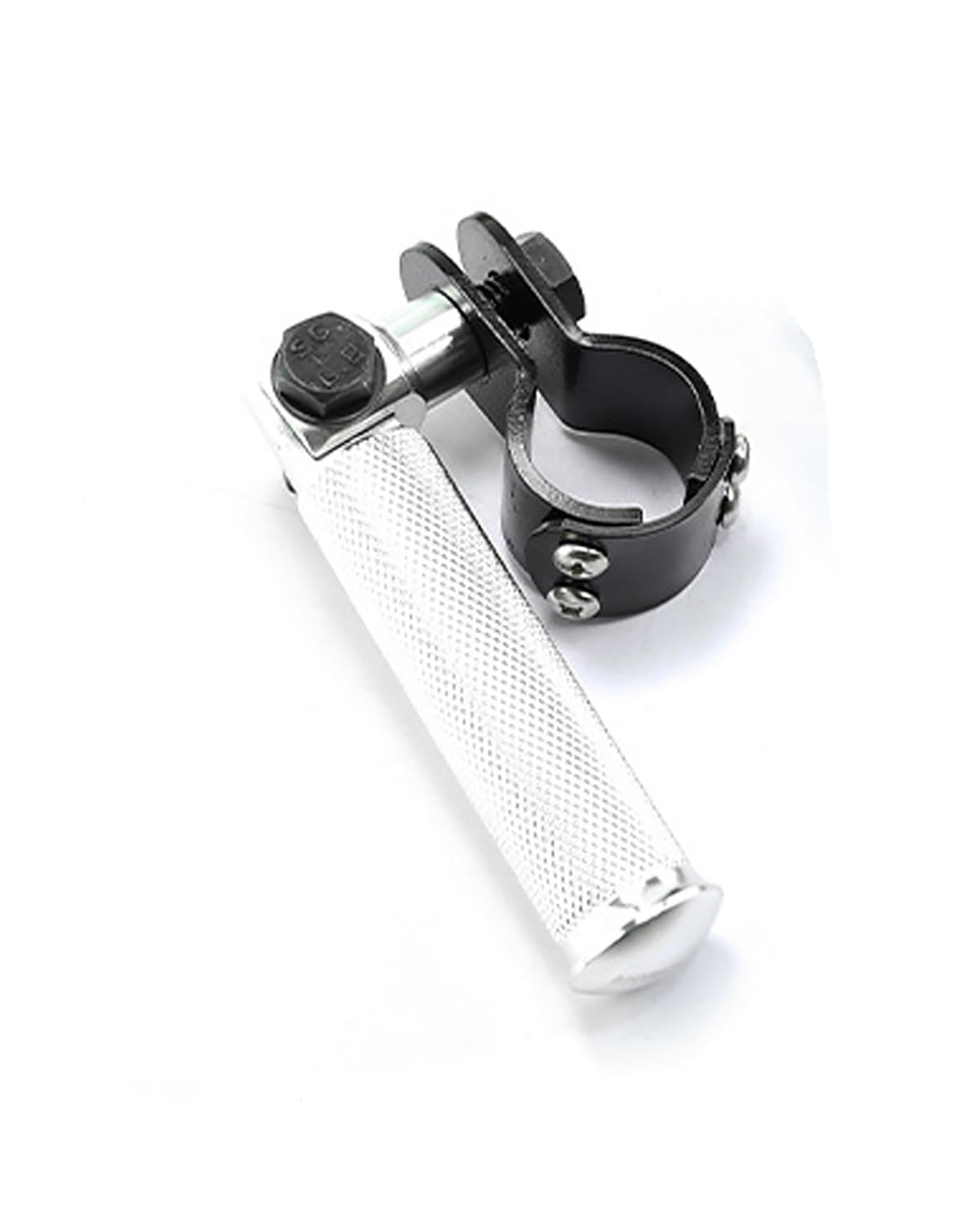 Motorradpedale Mavericks Elektrofahrzeug UQi Ub Ua U Klapppedal Motorradpedal verstellbares Motorradpedal Beifahrer breites Pedal Motorrad-Ruhepedal(Silver) von SXXJVES