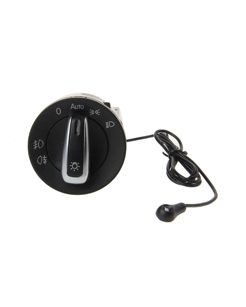 Scheinwerferschalter Auto Auto Scheinwerfer Chrom Schalter Stecker Für Golf 4 Für Jetta MK4 Für Passat Nebel Lampe Knob Schalter Auto Scheinwerfer Control Schalter Auto Scheinwerferschalter von SXXJVES