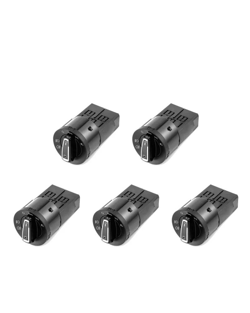 Scheinwerferschalter Auto Für Golf 2004-2013 Auto Accessori Automatischer Scheinwerferschalter Auto-Kopflampen-Steuerschalter-Sensormodul Auto Scheinwerferschalter(14Pin 5pcs) von SXXJVES