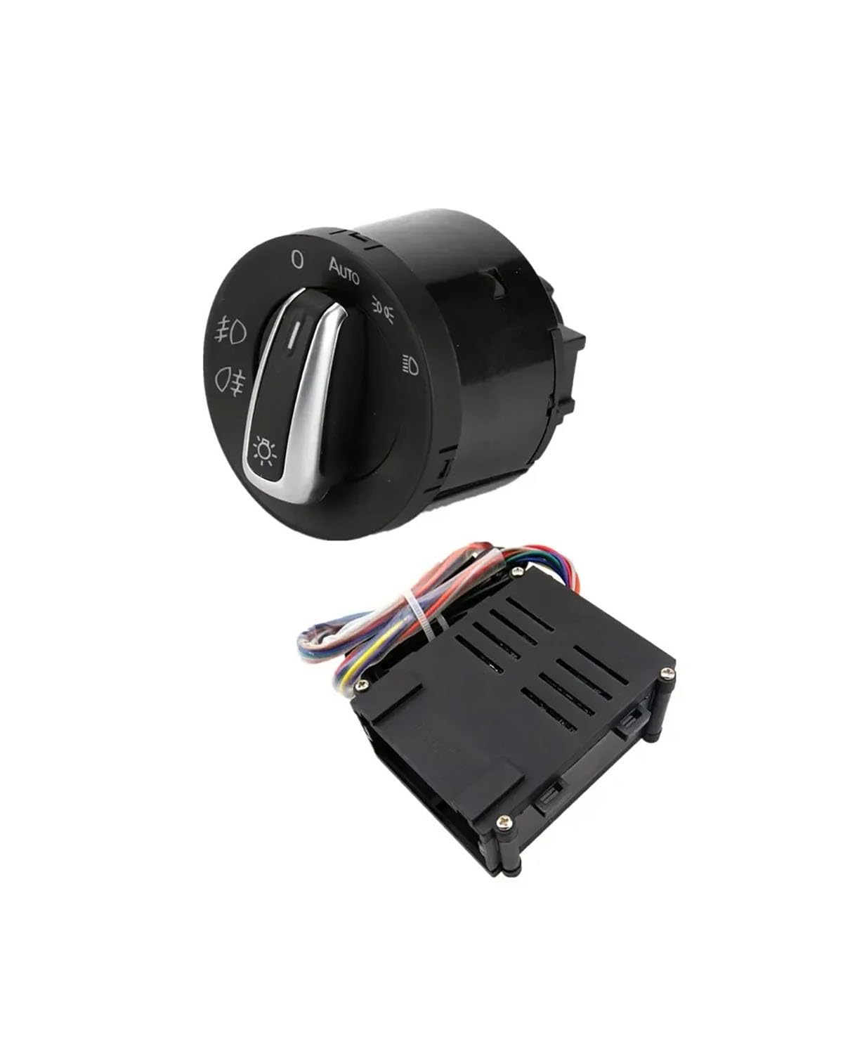 Scheinwerferschalter Auto Für Golf MK4 Für Passat Für Käfer Scheinwerfer Schalter Auto Licht Sensor Mit 5ND941431B Auto Scheinwerferschalter(1Set Switch Sensor) von SXXJVES