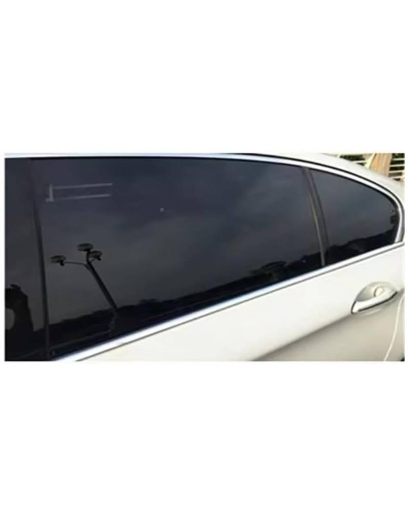 tönungsfolie Auto 300 cm X 50 cm Schwarze Autofensterfolien, Filmrolle, Für Auto, Zuhause, Fenster, Glas, Sommer, Solar-Aufkleber scheibentönungsfolie(1Percent) von SXXJVES