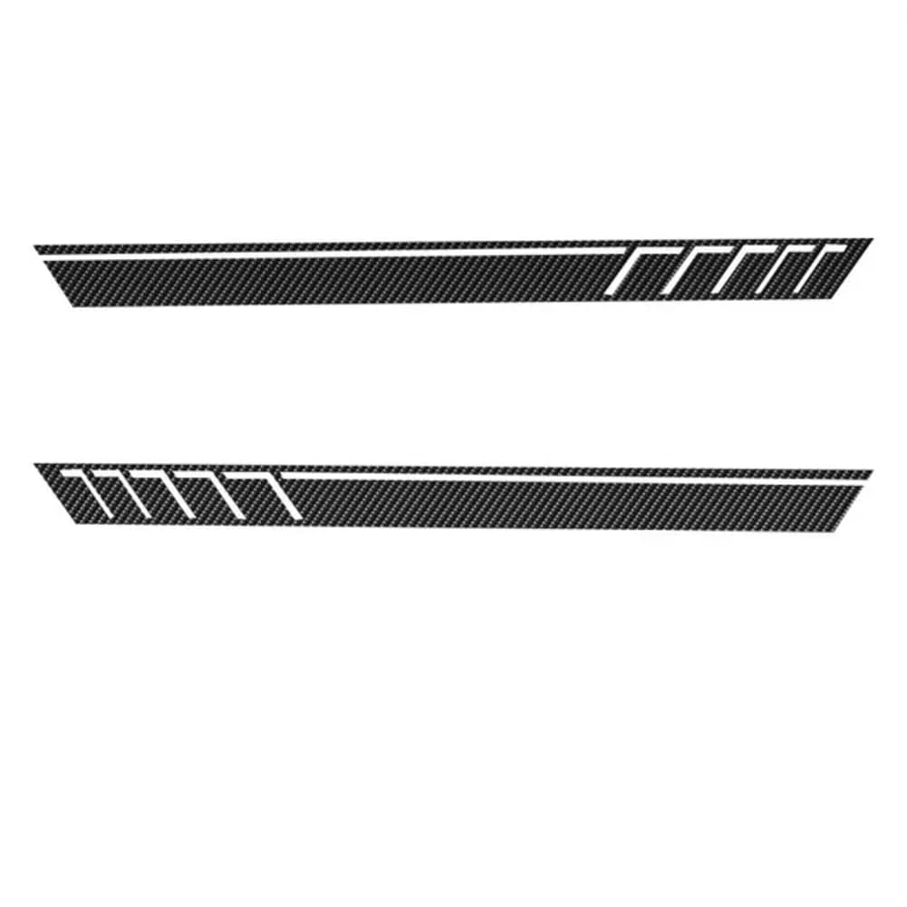 2 Pcs Car Door Side Stripes Skirt Sticker Decal, for M=ercedes B=ENZ G Class G63 AMG G65 G55 G500 W463 G550 G350 W464 Accessories von SXYCXJB