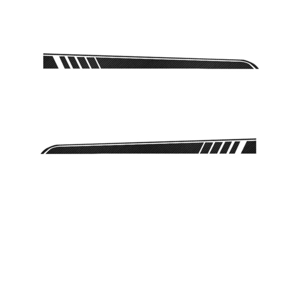 2 Pcs Car Door Side Stripes Skirt Sticker Vinyl Decal, for M=ercedes B=ENZ R Class W251 R300 R320 R350 R500 R63 AMG Accessories von SXYCXJB