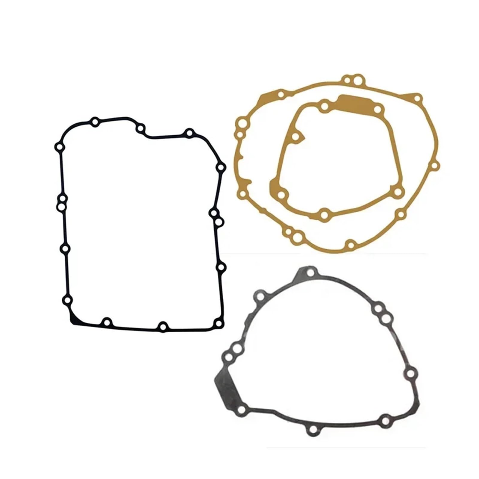 Motorrad-Motorsieb, links und rechts, Kurbelgehäuse, Generatorkupplung, Ölpumpendeckel, Dichtung for YZF-R1 2009–2014, YZF R1 YZFR1(Gasket kit) von SXYHCK