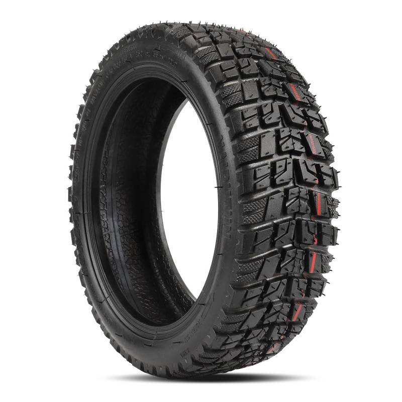 SYACHI 10 x 2,75-6,5 Reifen Schlauch für Elektroroller, Tubeless Offroad-Reifen für Speedway 5 Dualtron 3, 10 Zoll Schlauchloser Reifen AT All-Terrain Tyre Reifen Ohne Schlauch Vakuumreifen von SYACHI